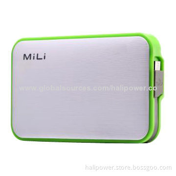 Battery Pack Charger for Smartphones, 6,000mAh Capacity